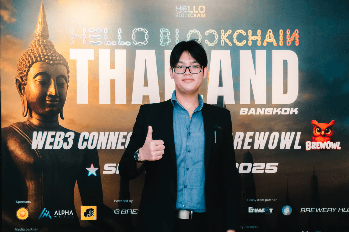 Logo of Thai Blockchain Community, representing the blockchain ecosystem in Thailand.